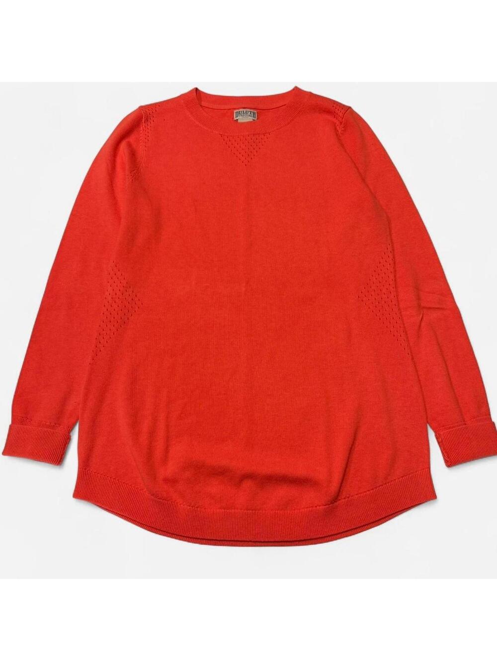 Duluth Trading Co Sweater Womens Small Thumb Hole Cotton Blend
